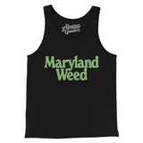 Maryland Weed Men/Unisex Tank Top-Allegiant Goods Co. Vintage Sports Apparel
