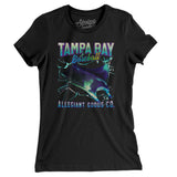 Tampa Bay Baseball Throwback Mascot Women's T-Shirt-Allegiant Goods Co. Vintage Sports Apparel
