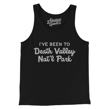 I've Been To Death Valley National Park Men/Unisex Tank Top-Allegiant Goods Co. Vintage Sports Apparel