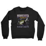 Minnesota Football Throwback Mascot Midweight French Terry Crewneck Sweatshirt-Allegiant Goods Co. Vintage Sports Apparel