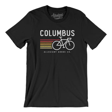 Columbus Cycling Men/Unisex T-Shirt-Allegiant Goods Co. Vintage Sports Apparel