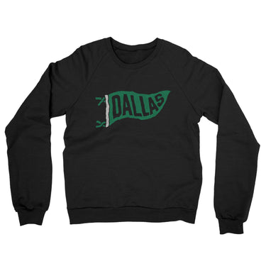 Dallas Pennant Midweight French Terry Crewneck Sweatshirt-Allegiant Goods Co. Vintage Sports Apparel