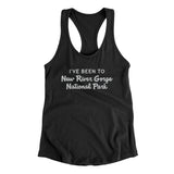 I've Been To New River Gorge National Park Women's Racerback Tank-Allegiant Goods Co. Vintage Sports Apparel