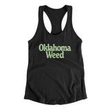 Oklahoma Weed Women's Racerback Tank-Allegiant Goods Co. Vintage Sports Apparel