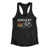Kentucky Cycling Women's Racerback Tank-Black-Allegiant Goods Co. Vintage Sports Apparel