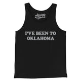 I've Been To Oklahoma Men/Unisex Tank Top-Allegiant Goods Co. Vintage Sports Apparel