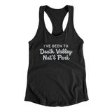 I've Been To Death Valley National Park Women's Racerback Tank-Allegiant Goods Co. Vintage Sports Apparel