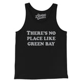 There's No Place Like Green Bay Men/Unisex Tank Top-Allegiant Goods Co. Vintage Sports Apparel