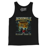 Jacksonville Football Throwback Mascot Men/Unisex Tank Top-Allegiant Goods Co. Vintage Sports Apparel