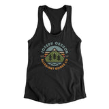 Joseph Oregon Retro Badge Women's Racerback Tank-Allegiant Goods Co. Vintage Sports Apparel