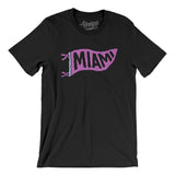 Miami Pennant Men/Unisex T-Shirt-Allegiant Goods Co. Vintage Sports Apparel