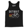 Detroit Cycling Men/Unisex Tank Top-Black-Allegiant Goods Co. Vintage Sports Apparel