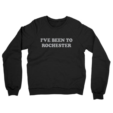 I've Been To Rochester Midweight French Terry Crewneck Sweatshirt-Allegiant Goods Co. Vintage Sports Apparel