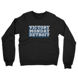 Victory Monday Detroit Midweight French Terry Crewneck Sweatshirt-Allegiant Goods Co. Vintage Sports Apparel