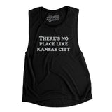 There's No Place Like Kansas City Women's Flowey Scoopneck Muscle Tank-Allegiant Goods Co. Vintage Sports Apparel