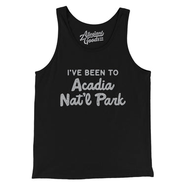 I've Been To Acadia National Park Men/Unisex Tank Top-Allegiant Goods Co. Vintage Sports Apparel
