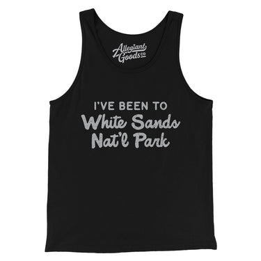 I've Been To White Sands National Park Men/Unisex Tank Top-Allegiant Goods Co. Vintage Sports Apparel