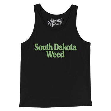 South Dakota Weed Men/Unisex Tank Top-Allegiant Goods Co. Vintage Sports Apparel