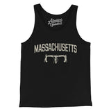 Massachusetts Cycling in Black Color