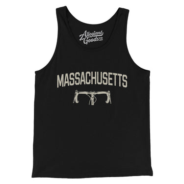 Massachusetts Cycling in Black Color