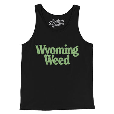 Wyoming Weed Men/Unisex Tank Top-Allegiant Goods Co. Vintage Sports Apparel