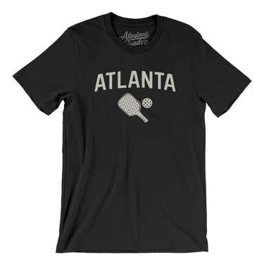Atlanta Pickleball Men/Unisex T-Shirt-Black-Allegiant Goods Co. Vintage Sports Apparel