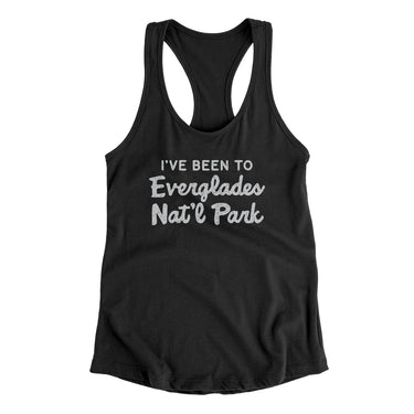 I've Been To Everglades National Park Women's Racerback Tank-Allegiant Goods Co. Vintage Sports Apparel