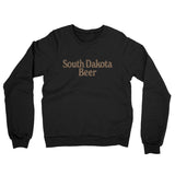 South Dakota Beer Midweight French Terry Crewneck Sweatshirt-Allegiant Goods Co. Vintage Sports Apparel