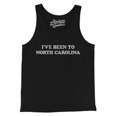 I've Been To North Carolina Men/Unisex Tank Top-Allegiant Goods Co. Vintage Sports Apparel