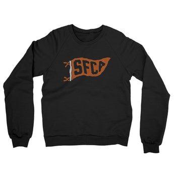 Sfca Pennant Midweight French Terry Crewneck Sweatshirt-Allegiant Goods Co. Vintage Sports Apparel