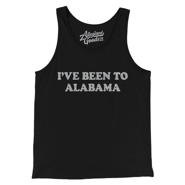 I've Been To Alabama Men/Unisex Tank Top-Allegiant Goods Co. Vintage Sports Apparel