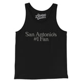 San Antonio's Number 1 Fan Men/Unisex Tank Top-Allegiant Goods Co. Vintage Sports Apparel