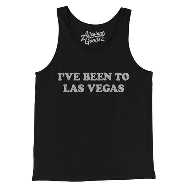 I've Been To Las Vegas Men/Unisex Tank Top-Allegiant Goods Co. Vintage Sports Apparel