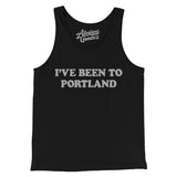 I've Been To Portland Men/Unisex Tank Top-Allegiant Goods Co. Vintage Sports Apparel