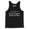 I've Been To Grand Canyon National Park Men/Unisex Tank Top-Black-Allegiant Goods Co. Vintage Sports Apparel