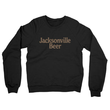 Jacksonville Beer Midweight French Terry Crewneck Sweatshirt-Allegiant Goods Co. Vintage Sports Apparel