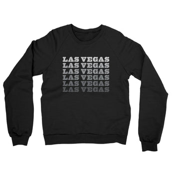 Las Vegas Repeat Midweight French Terry Crewneck Sweatshirt-Allegiant Goods Co. Vintage Sports Apparel