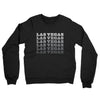 Las Vegas Repeat Midweight French Terry Crewneck Sweatshirt-Black-Allegiant Goods Co. Vintage Sports Apparel