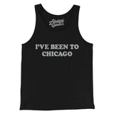 I've Been To Chicago Men/Unisex Tank Top-Allegiant Goods Co. Vintage Sports Apparel
