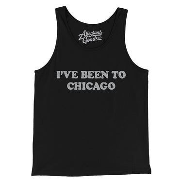 I've Been To Chicago Men/Unisex Tank Top-Allegiant Goods Co. Vintage Sports Apparel