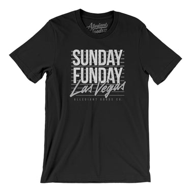 Sunday Funday Las Vegas Men/Unisex T-Shirt-Allegiant Goods Co. Vintage Sports Apparel