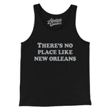 There's No Place Like New Orleans Men/Unisex Tank Top-Black-Allegiant Goods Co. Vintage Sports Apparel
