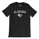 Alabama Pickleball Men/Unisex T-Shirt-Black-Allegiant Goods Co. Vintage Sports Apparel