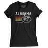 Alabama Cycling Women's T-Shirt-Black-Allegiant Goods Co. Vintage Sports Apparel