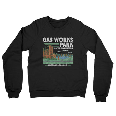 Gas Works Park Midweight French Terry Crewneck Sweatshirt-Allegiant Goods Co. Vintage Sports Apparel