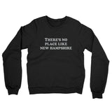 There's No Place Like New Hampshire Midweight French Terry Crewneck Sweatshirt-Allegiant Goods Co. Vintage Sports Apparel