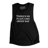There's No Place Like Green Bay Women's Flowey Scoopneck Muscle Tank-Allegiant Goods Co. Vintage Sports Apparel