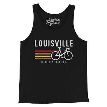 Louisville Cycling Men/Unisex Tank Top-Allegiant Goods Co. Vintage Sports Apparel