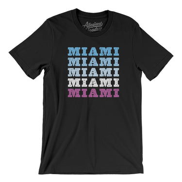 Miami Repeat Men/Unisex T-Shirt-Allegiant Goods Co. Vintage Sports Apparel