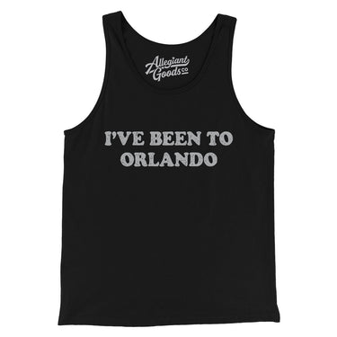 I've Been To Orlando Men/Unisex Tank Top-Allegiant Goods Co. Vintage Sports Apparel